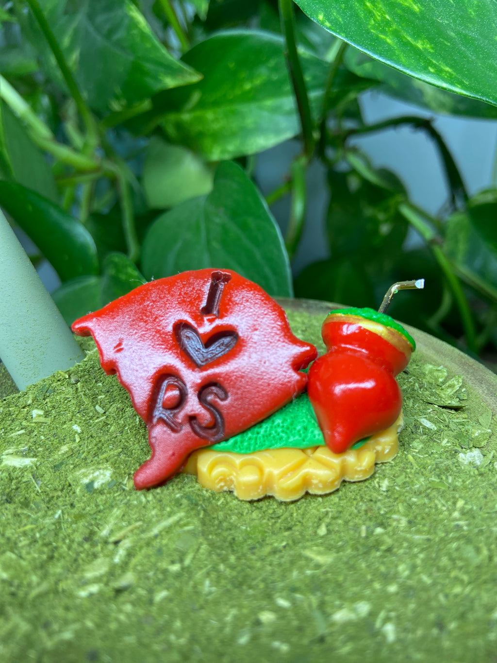 I love RS | enfeite de chimarrão