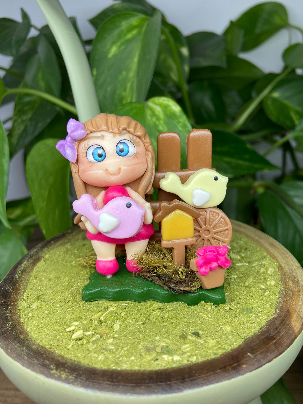 Boneca Cercadinho| enfeite de chimarrão