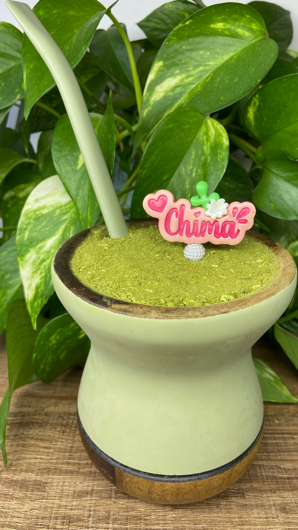 Chima| enfeite de chimarrão