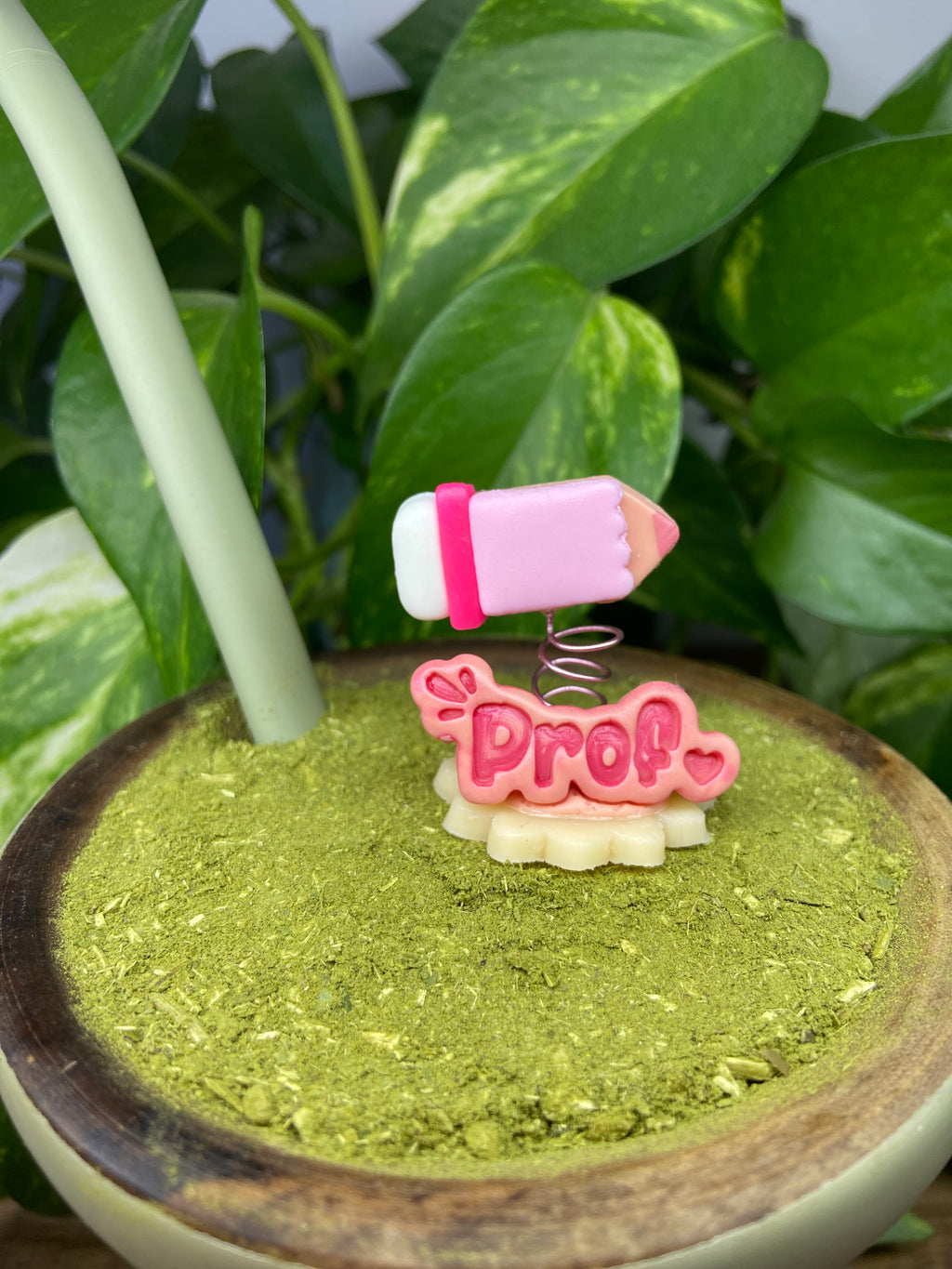 Prof | enfeite de chimarrão