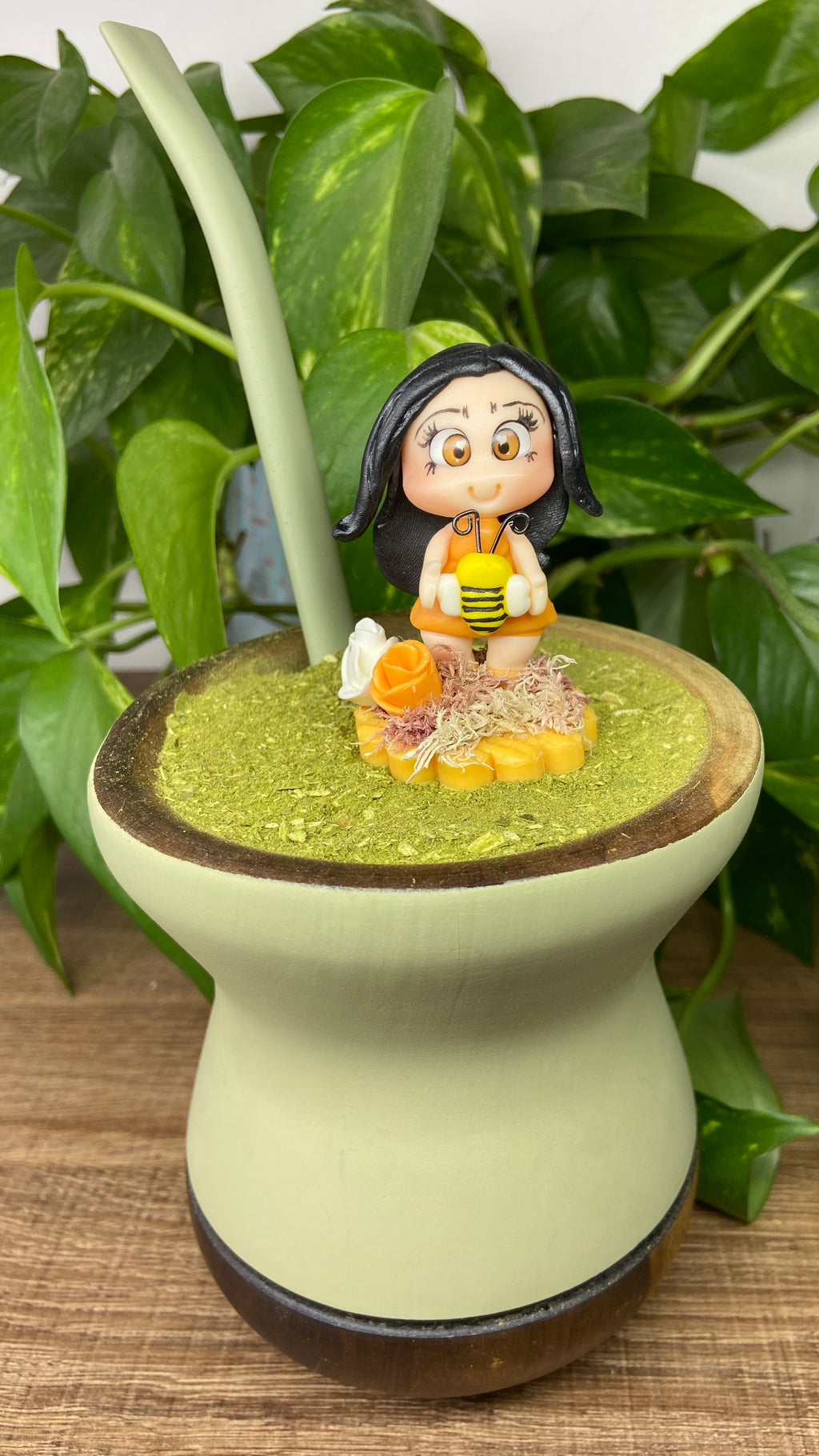 Boneca Abelha| enfeite de chimarrão