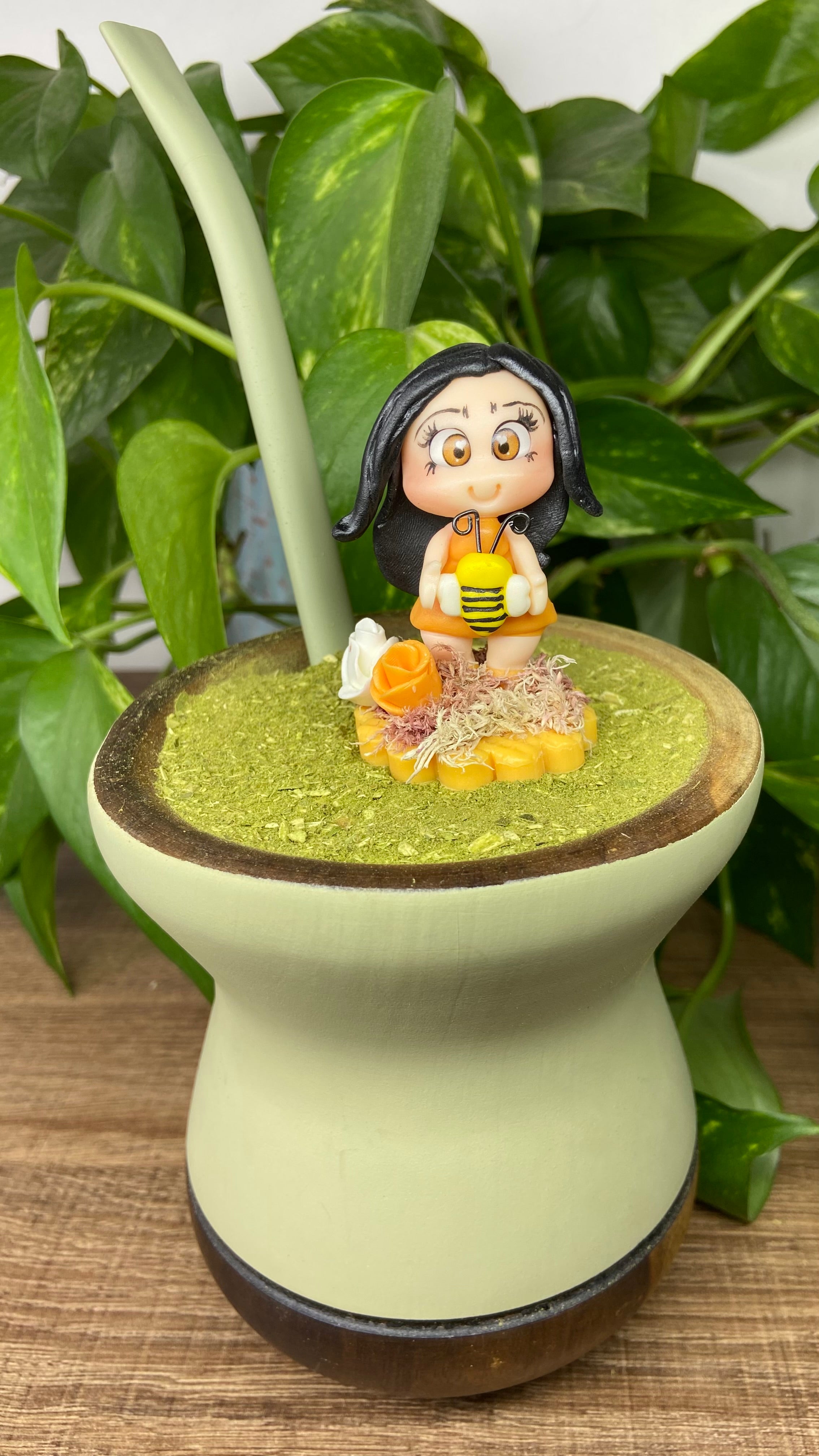 Boneca Abelha| enfeite de chimarrão