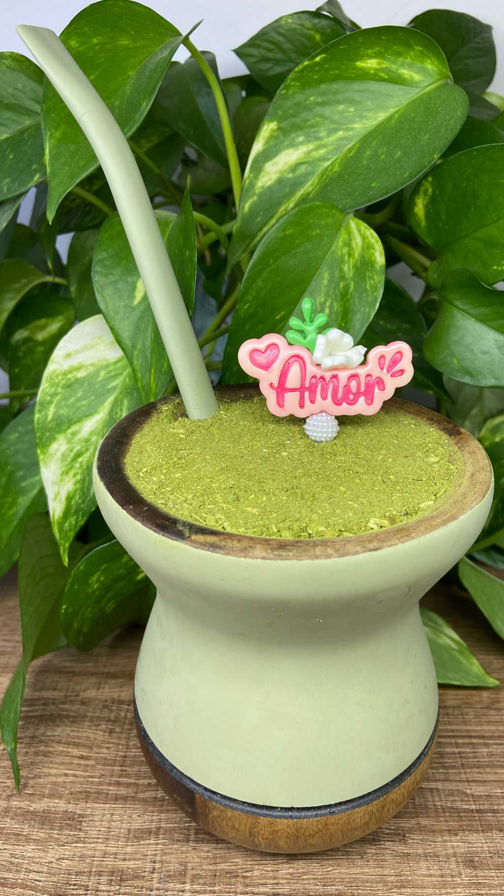 Amor | enfeite de chimarrão