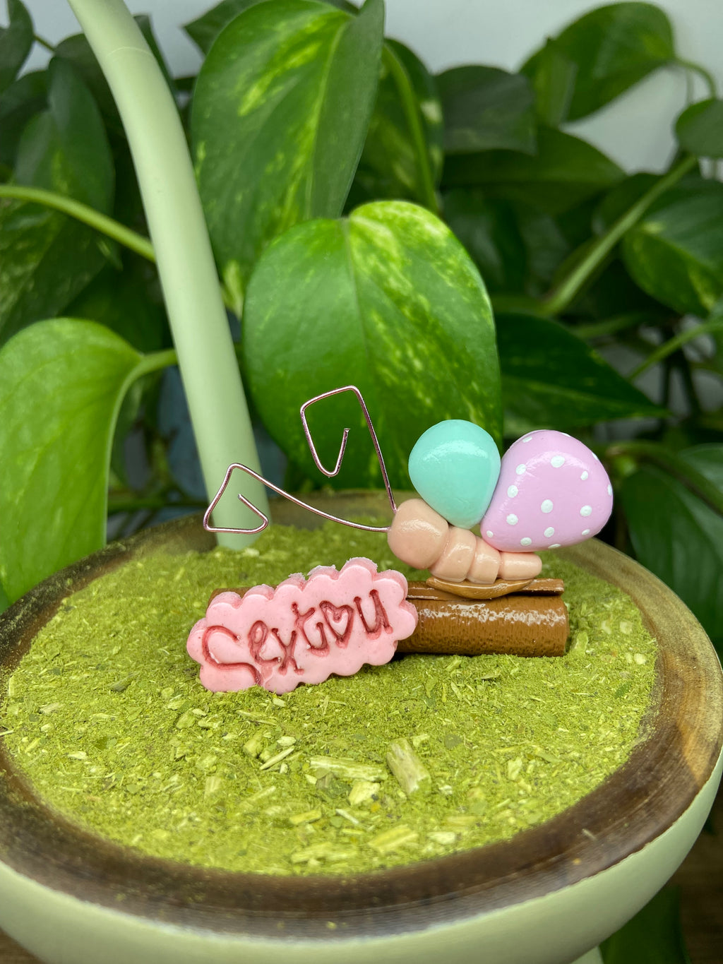 Sextou Borboleta | enfeite de chimarrão