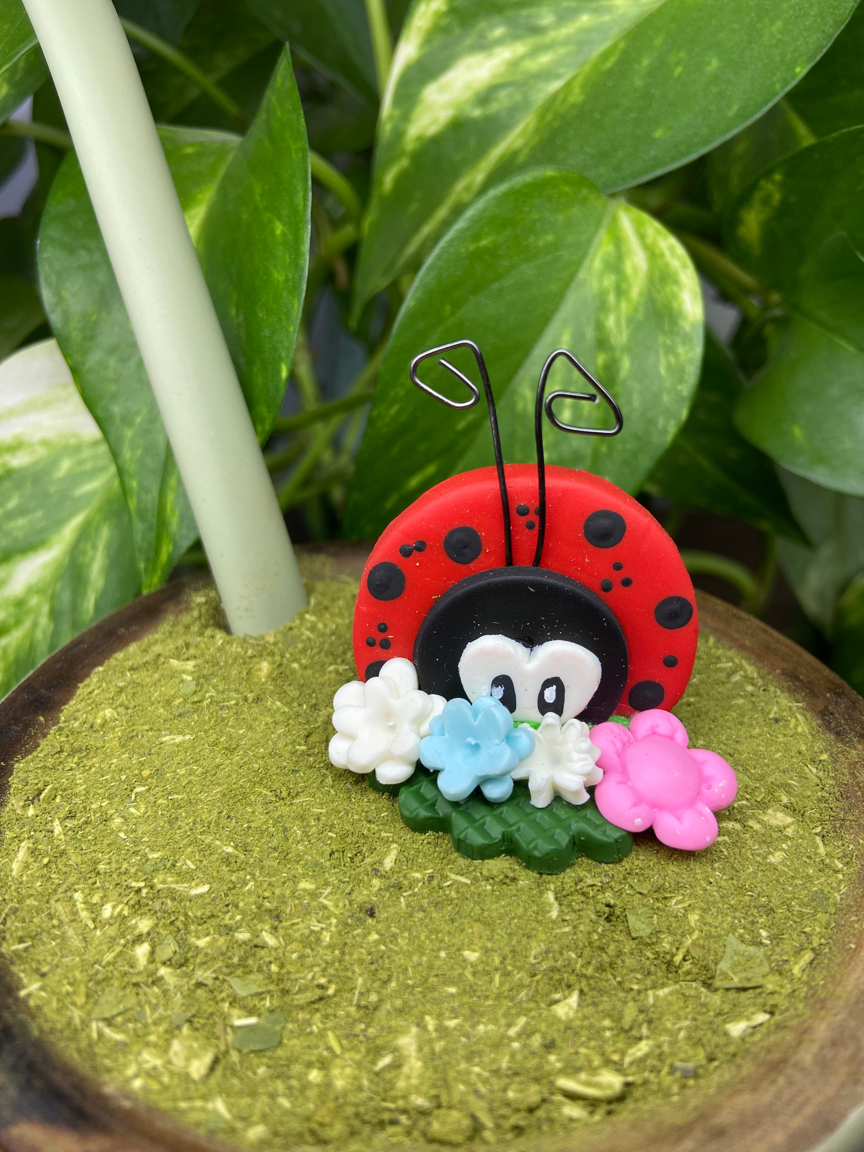 Maria Joana Grande | enfeite de chimarrão