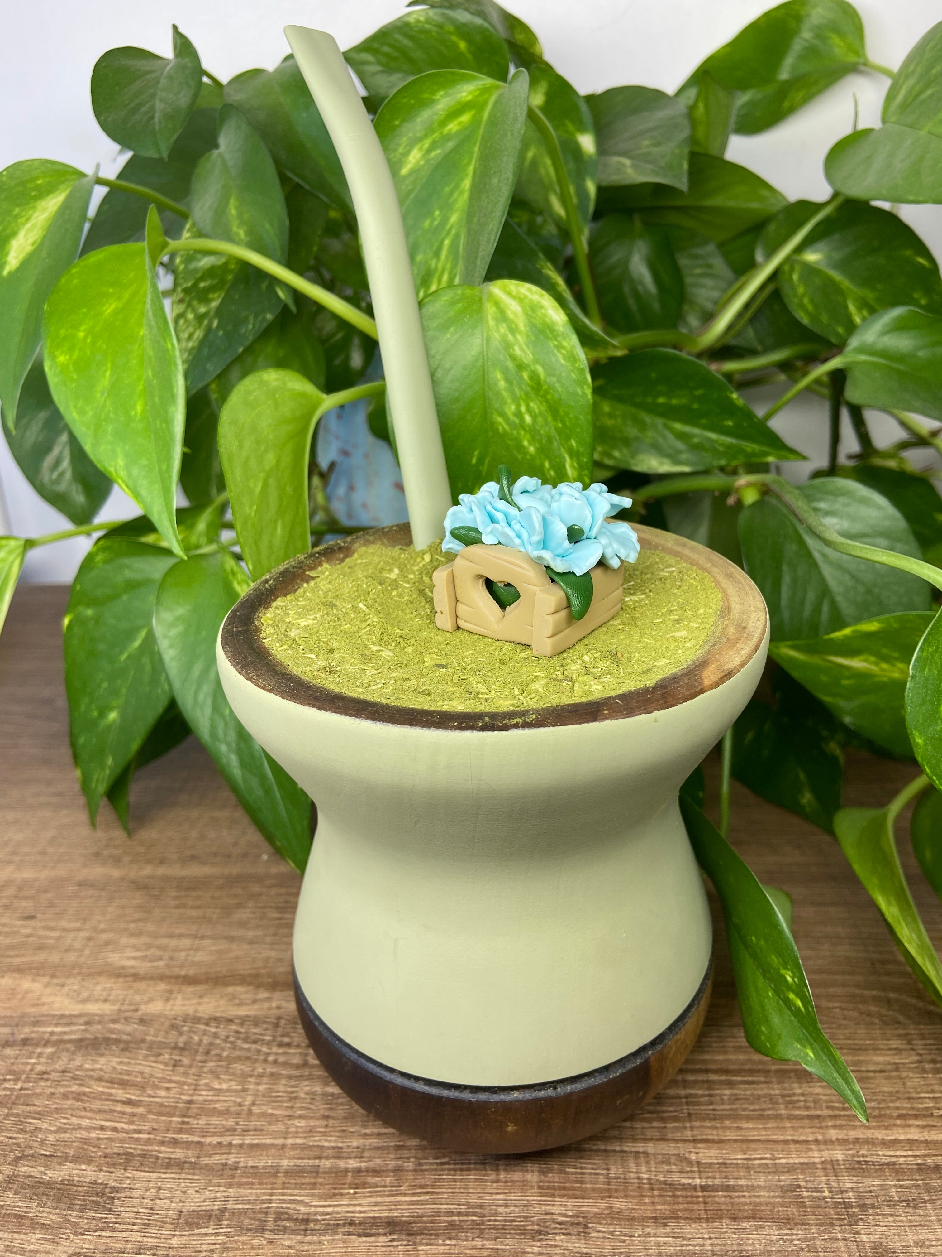 Caixote de flor| enfeite de chimarrão