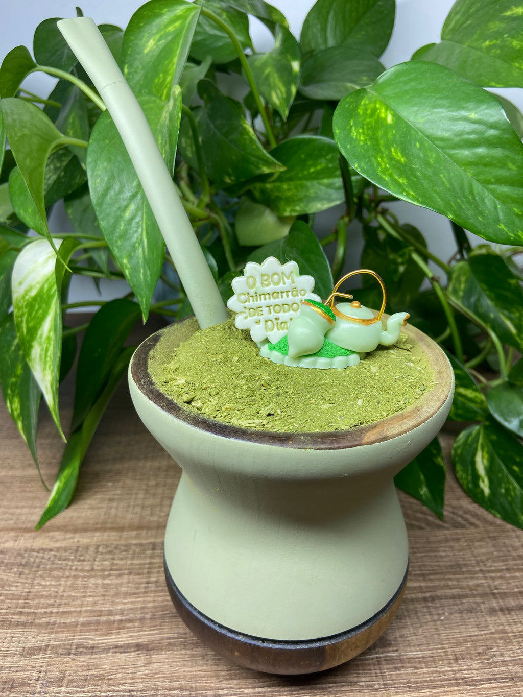 O bom chimarrão de todo dia| enfeite de chimarrão