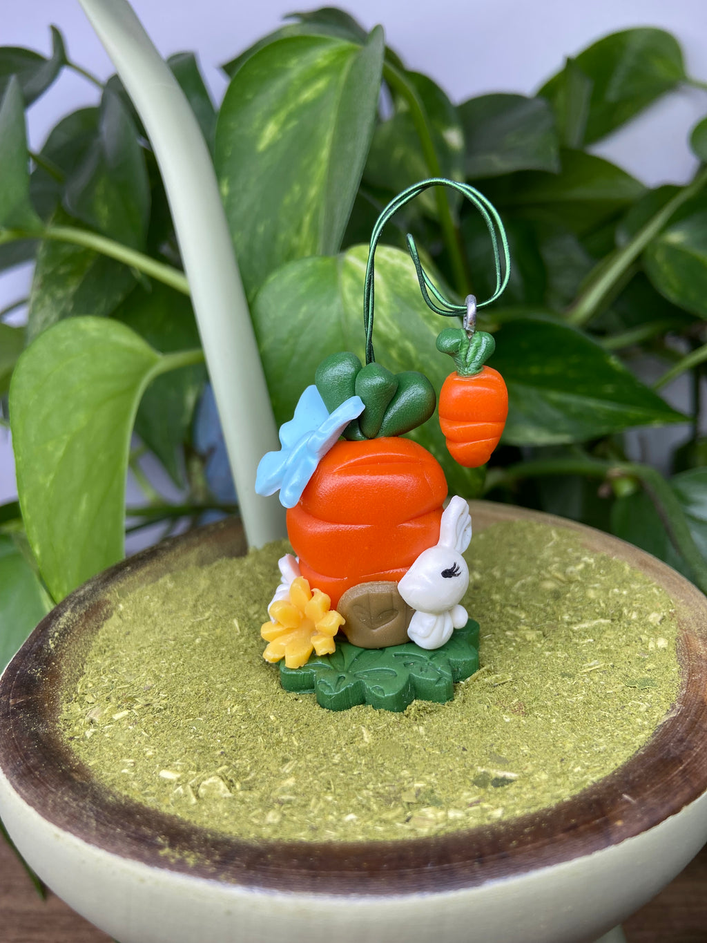 Páscoa Casinha Cenoura| enfeite de chimarrão