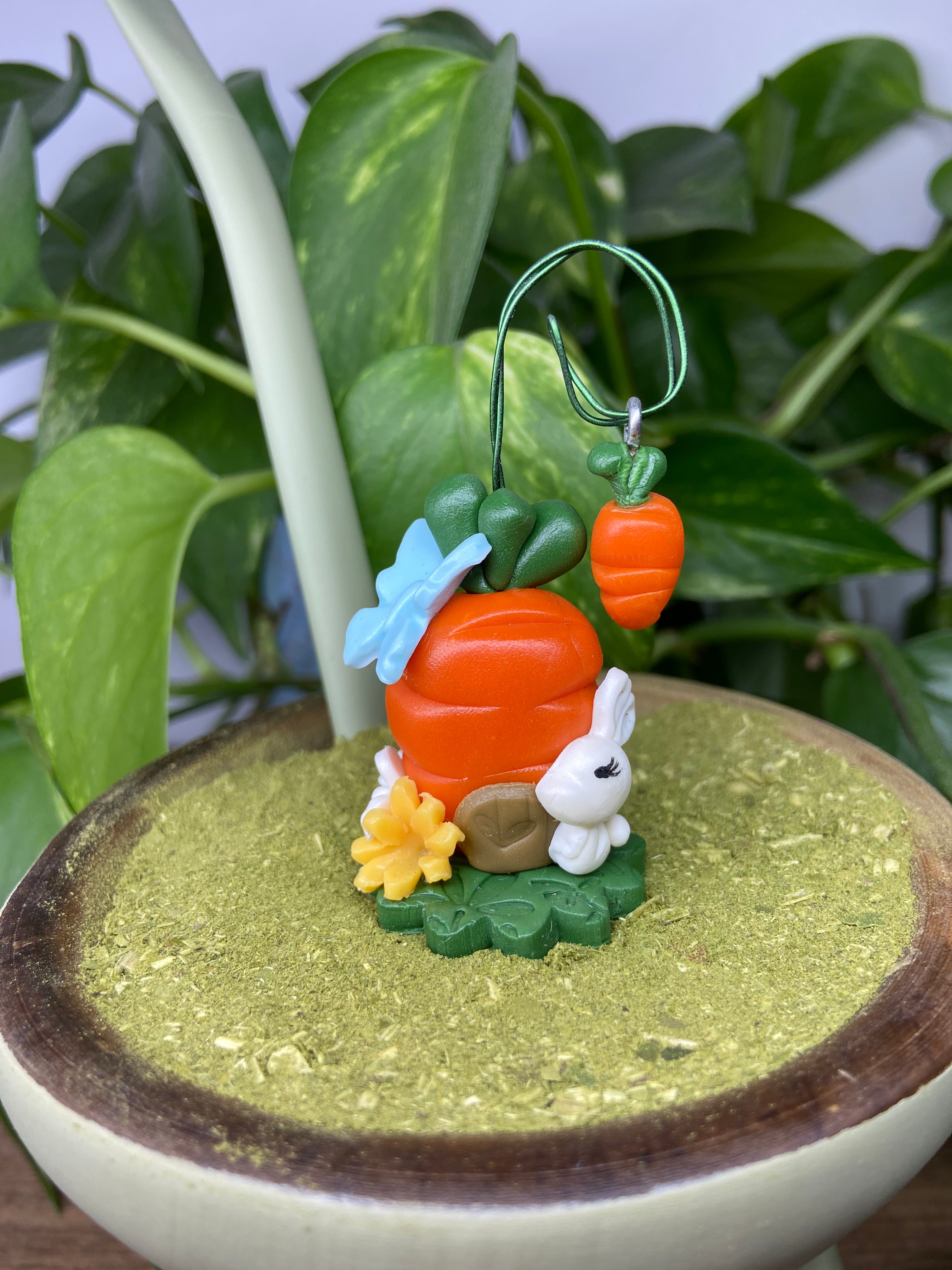 Páscoa Casinha Cenoura| enfeite de chimarrão