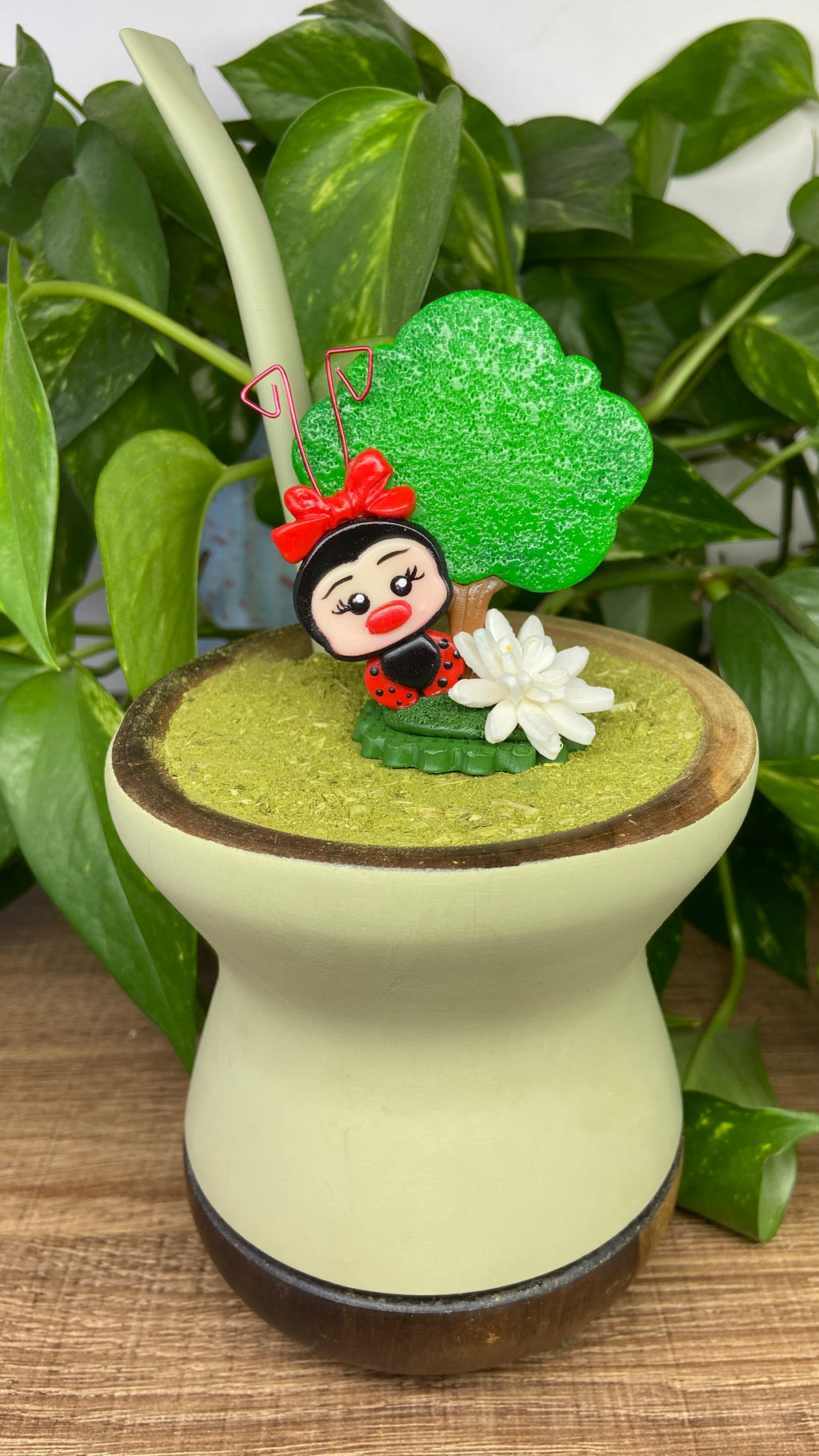 Joaninha Grande| enfeite de chimarrão