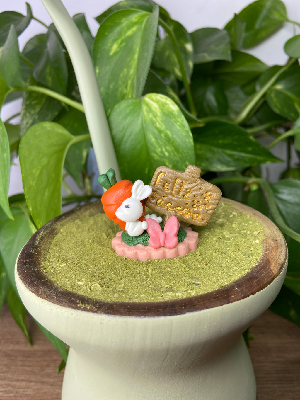 Páscoa plaquinha| enfeite de chimarrão