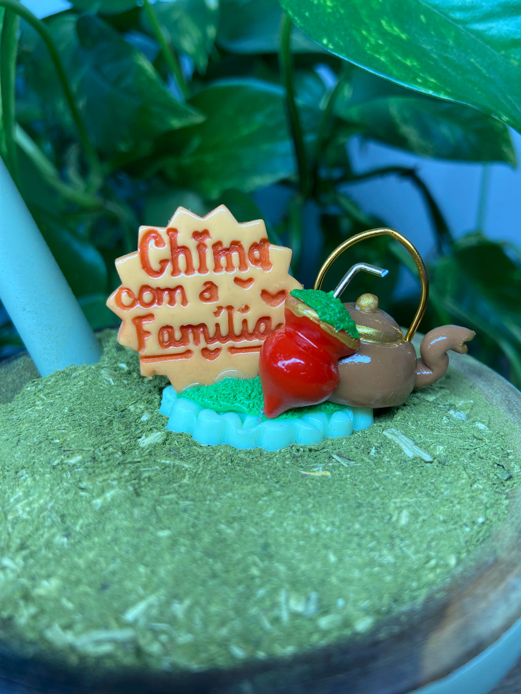 Chima com a família | enfeite de chimarrão