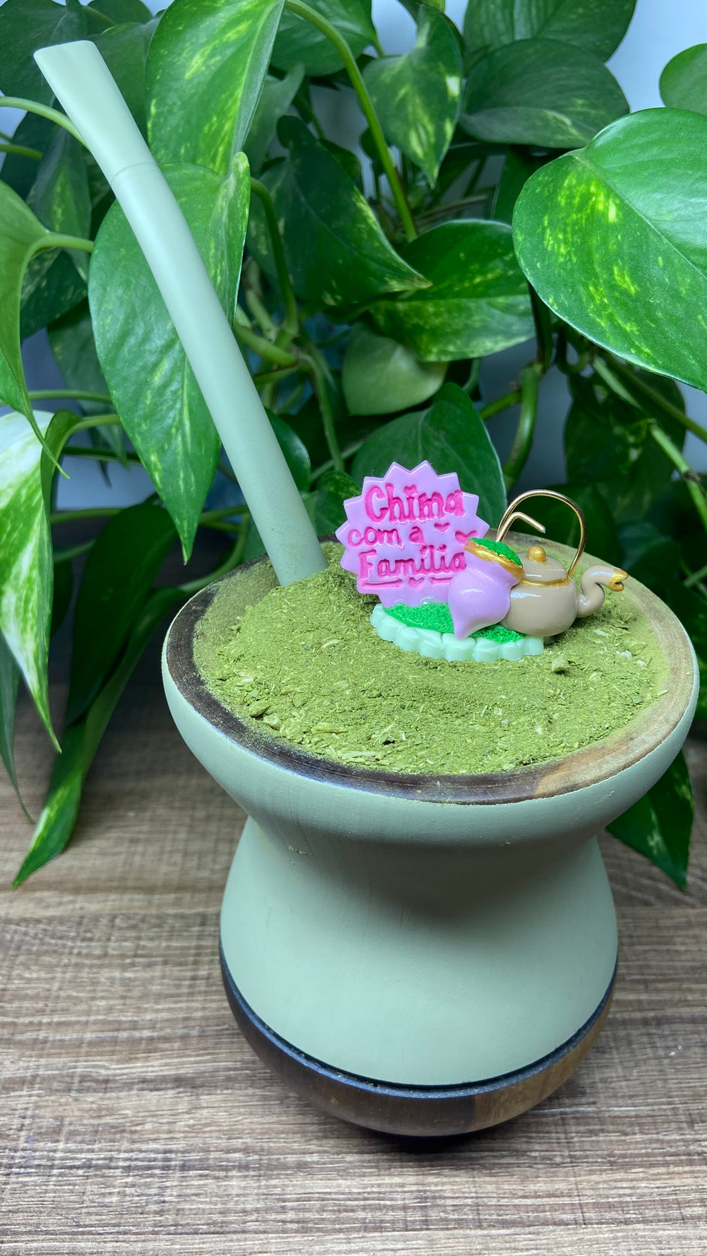 Chima com a família | enfeite de chimarrão