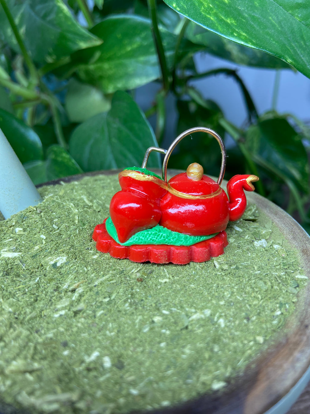 Chaleira e cuia| enfeite de chimarrão