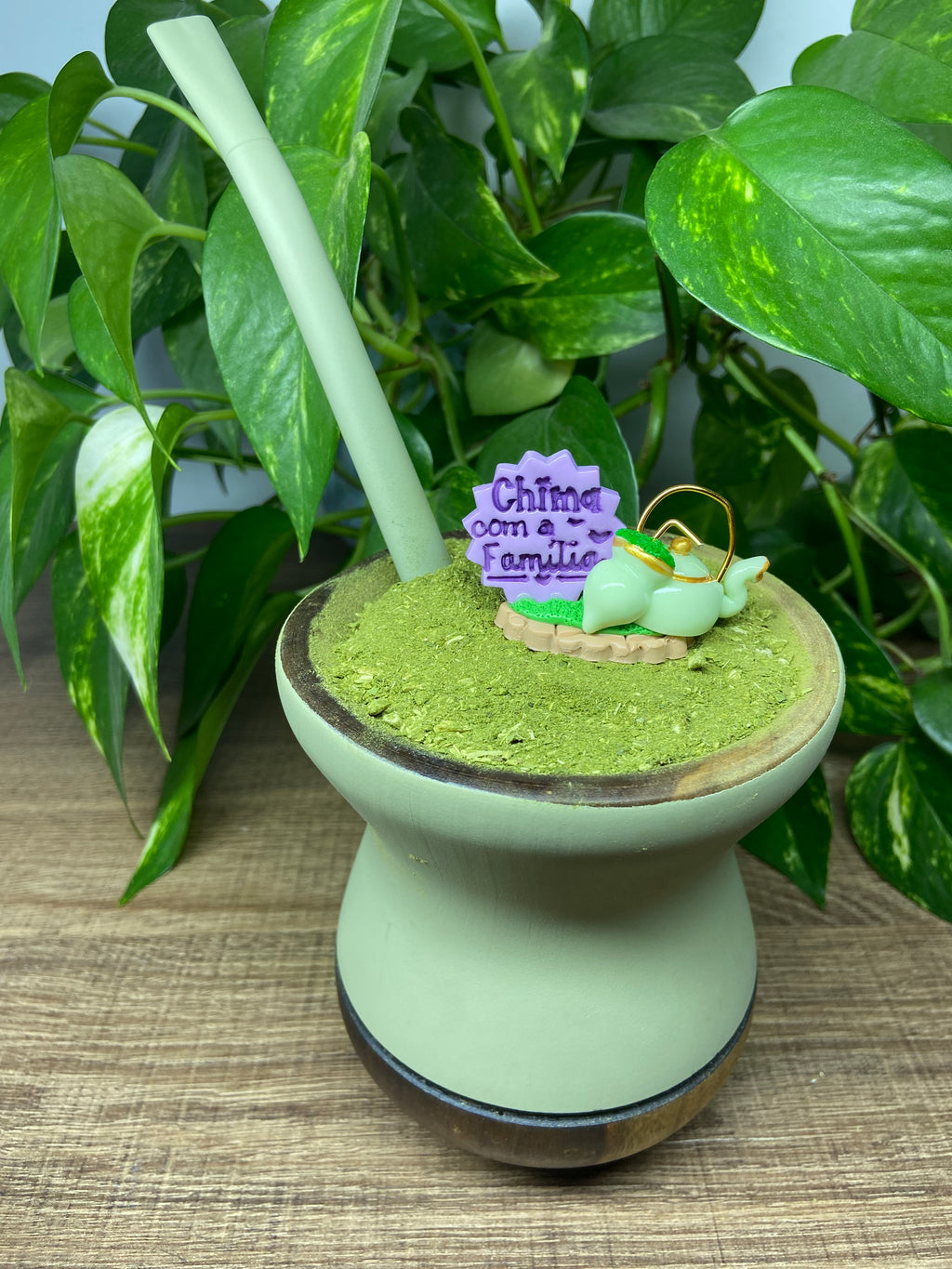 Chima com a família | enfeite de chimarrão