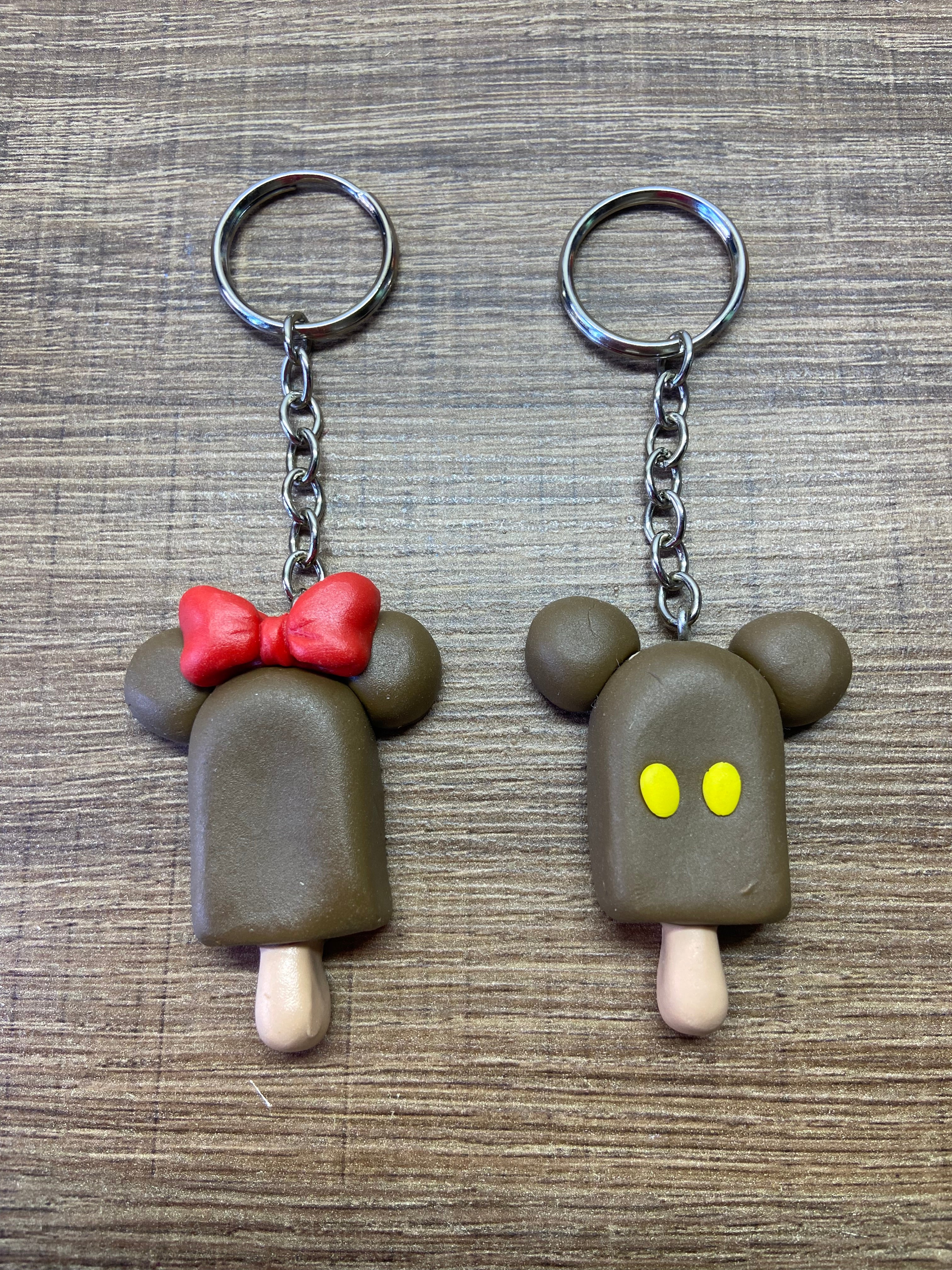 Chaveiro Minnie e Mickey