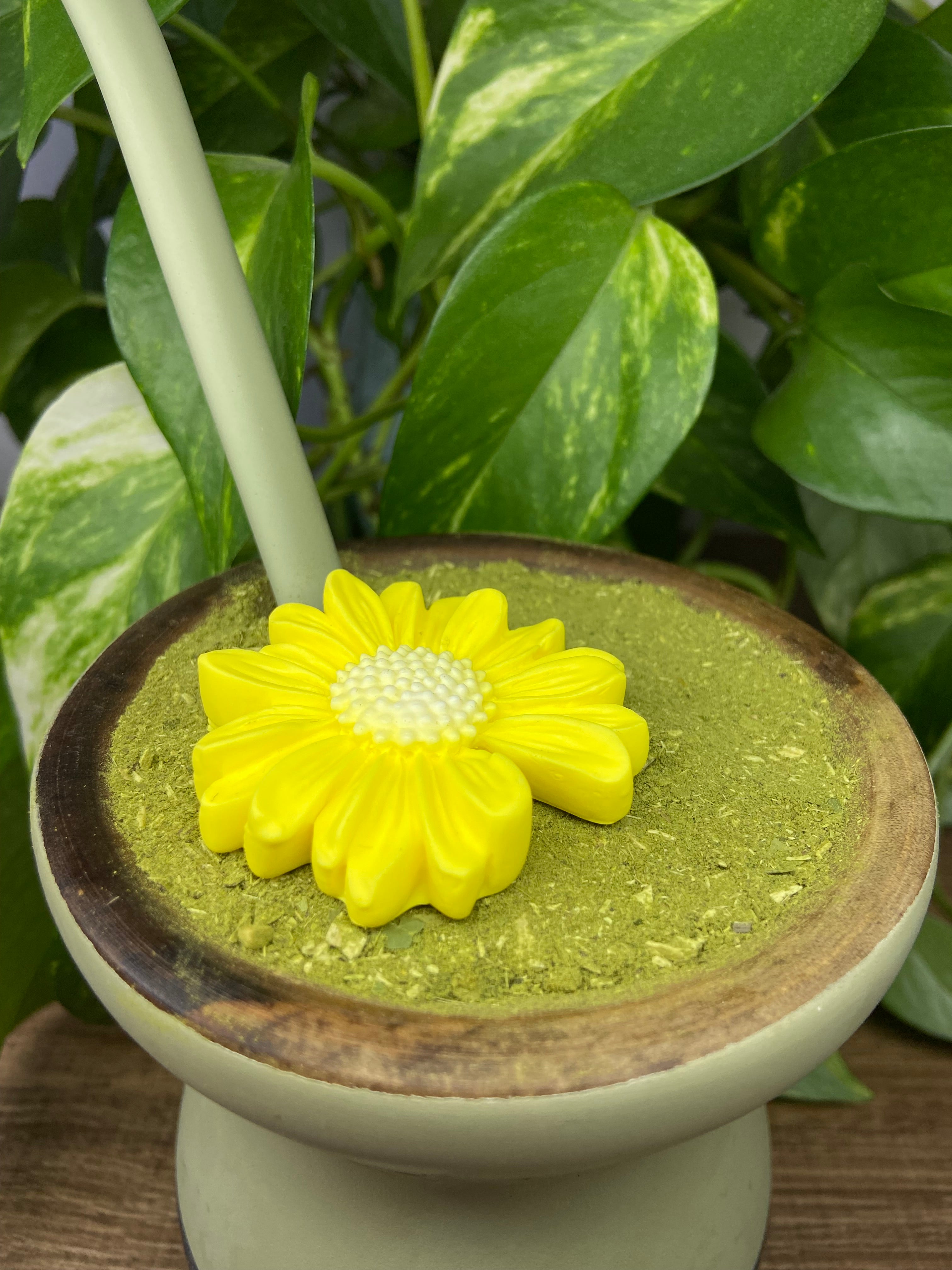 Flor Margarida| enfeite de chimarrão