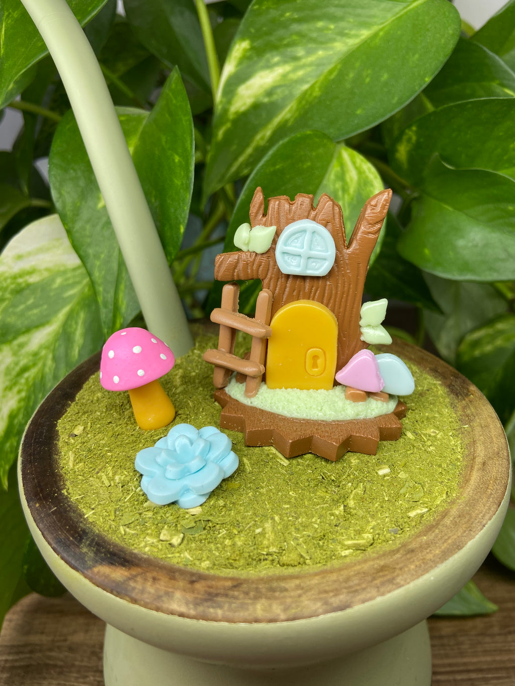 Kit Casinha tronquinho| enfeite de chimarrão