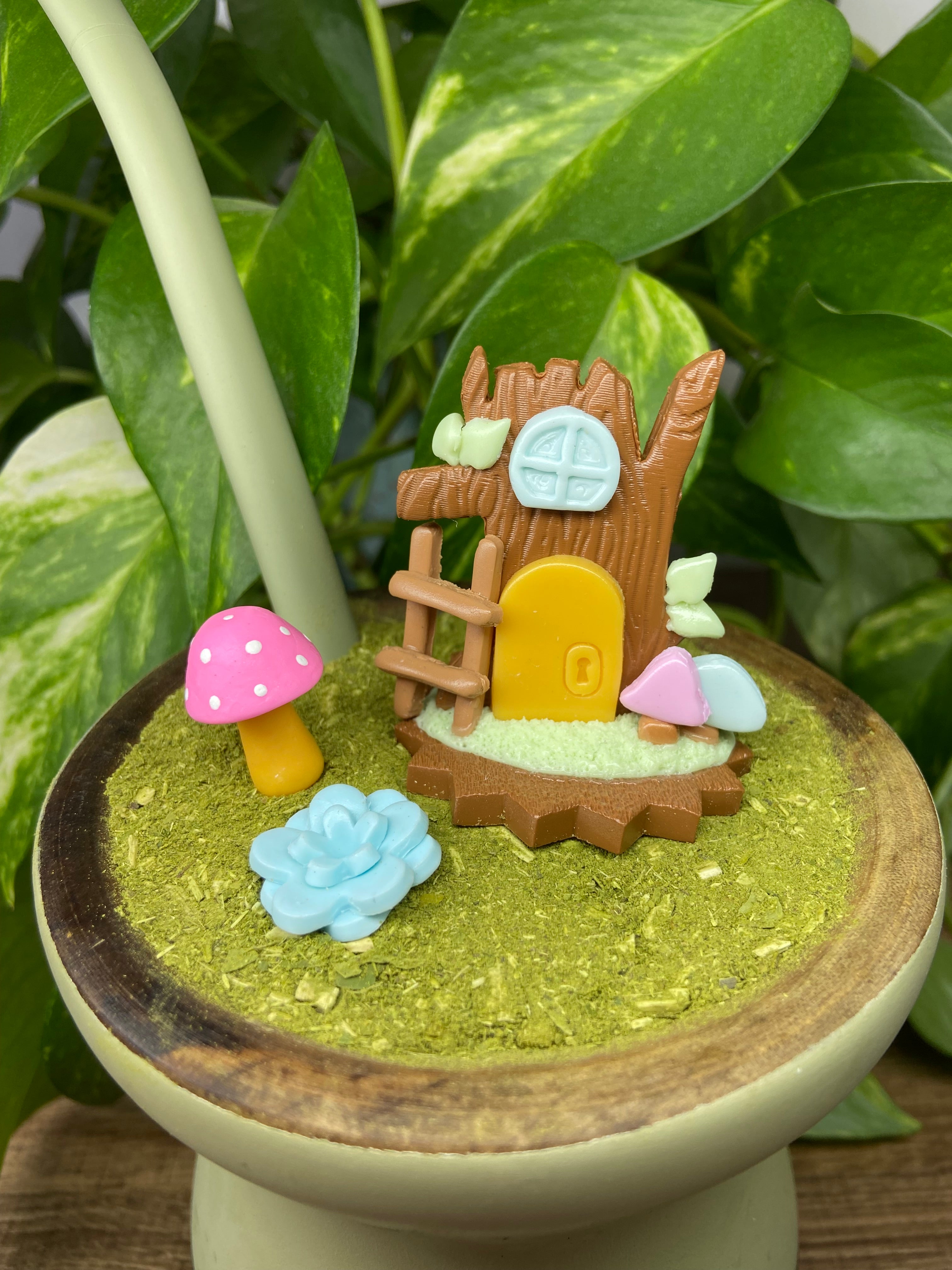 Kit Casinha tronquinho| enfeite de chimarrão