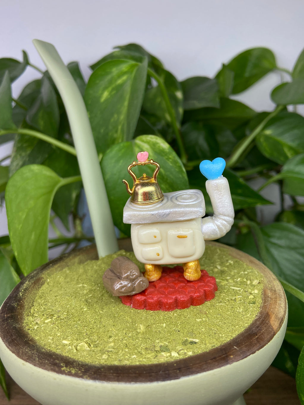 Fogão  a lenha | enfeite de chimarrão