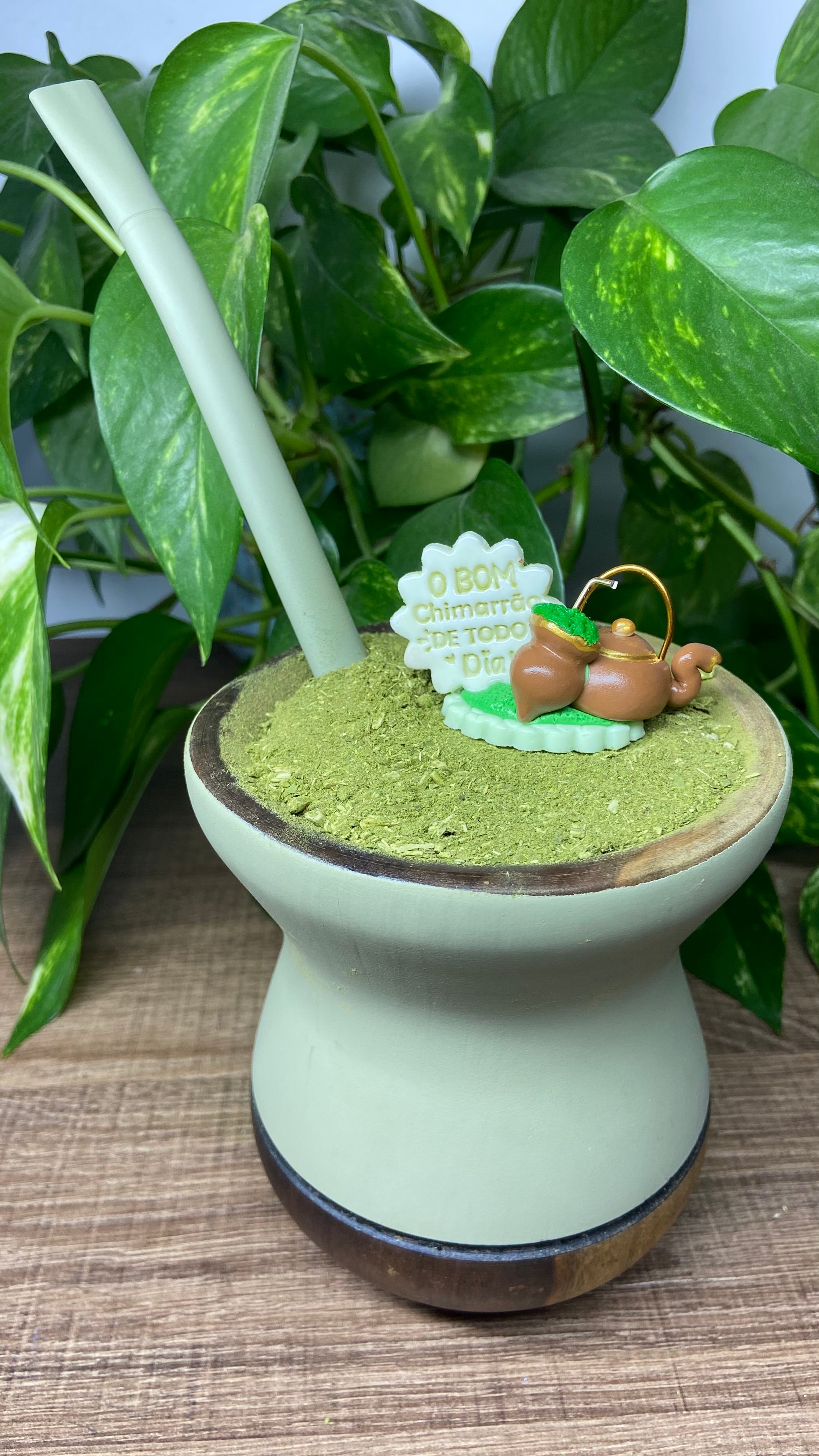 O bom chimarrão de todo dia| enfeite de chimarrão