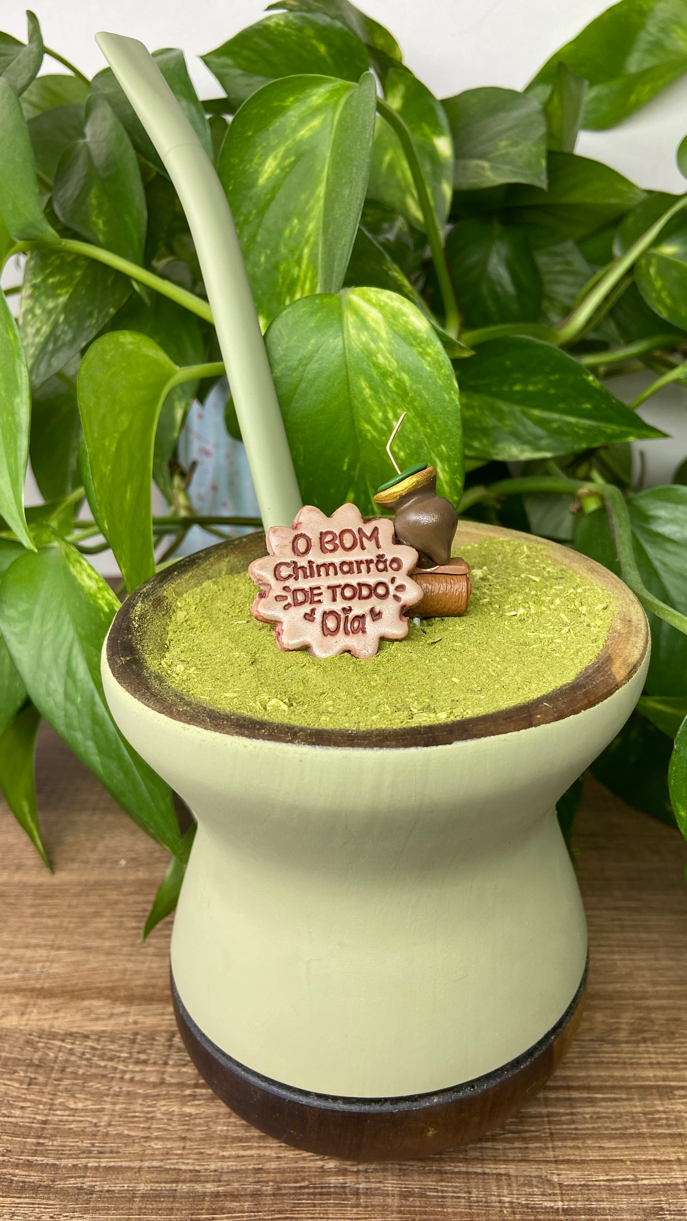O bom chimarrão de todo dia| enfeite de chimarrão