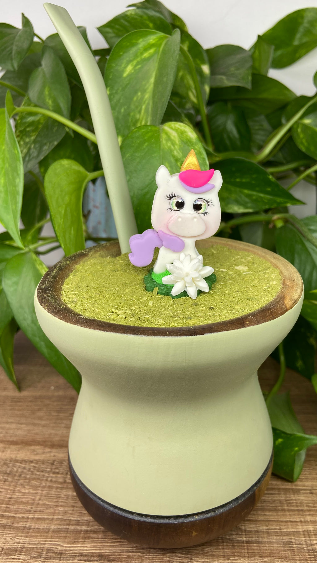 Unicórnio  | enfeite de chimarrão