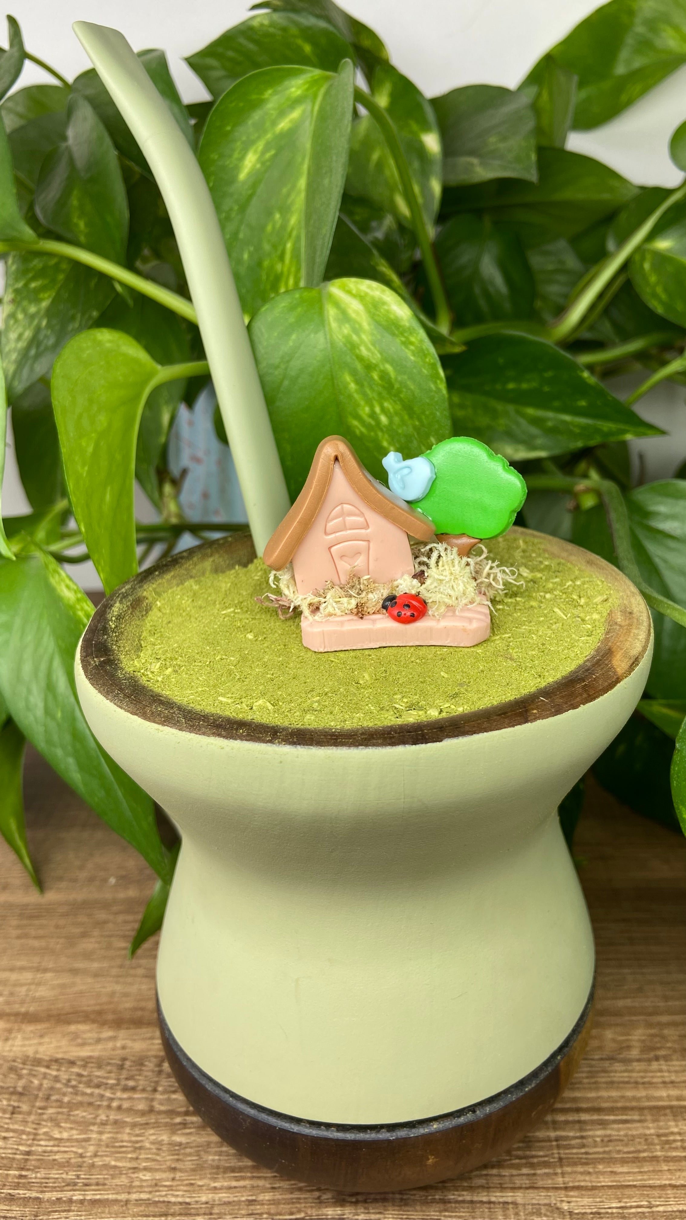 Cabaninha | enfeite de chimarrão