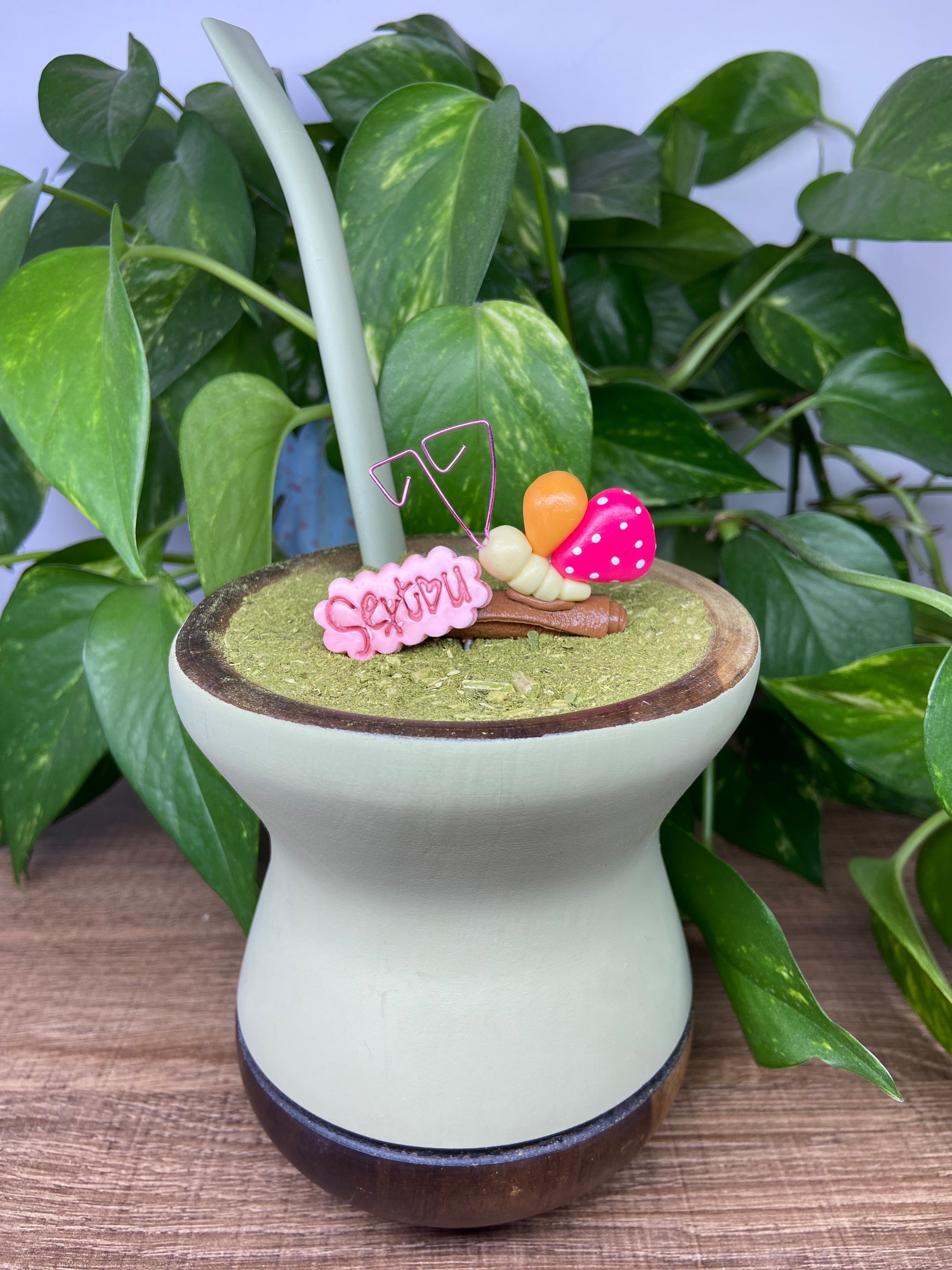 Sextou Borboleta | enfeite de chimarrão